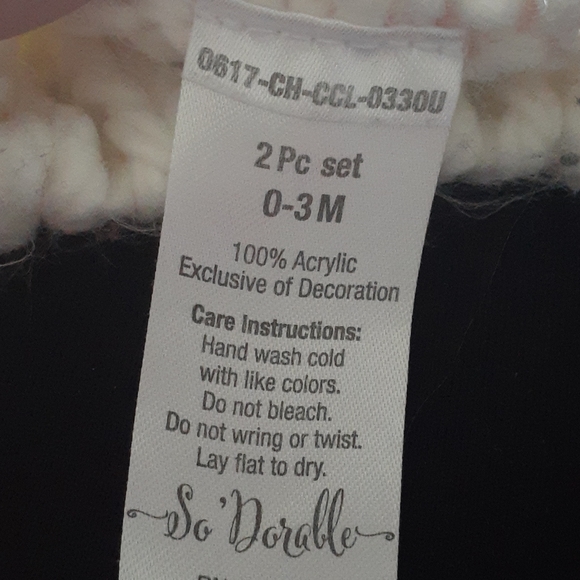 Unicorn baby outfit. (Bin4) - Picture 3 of 3